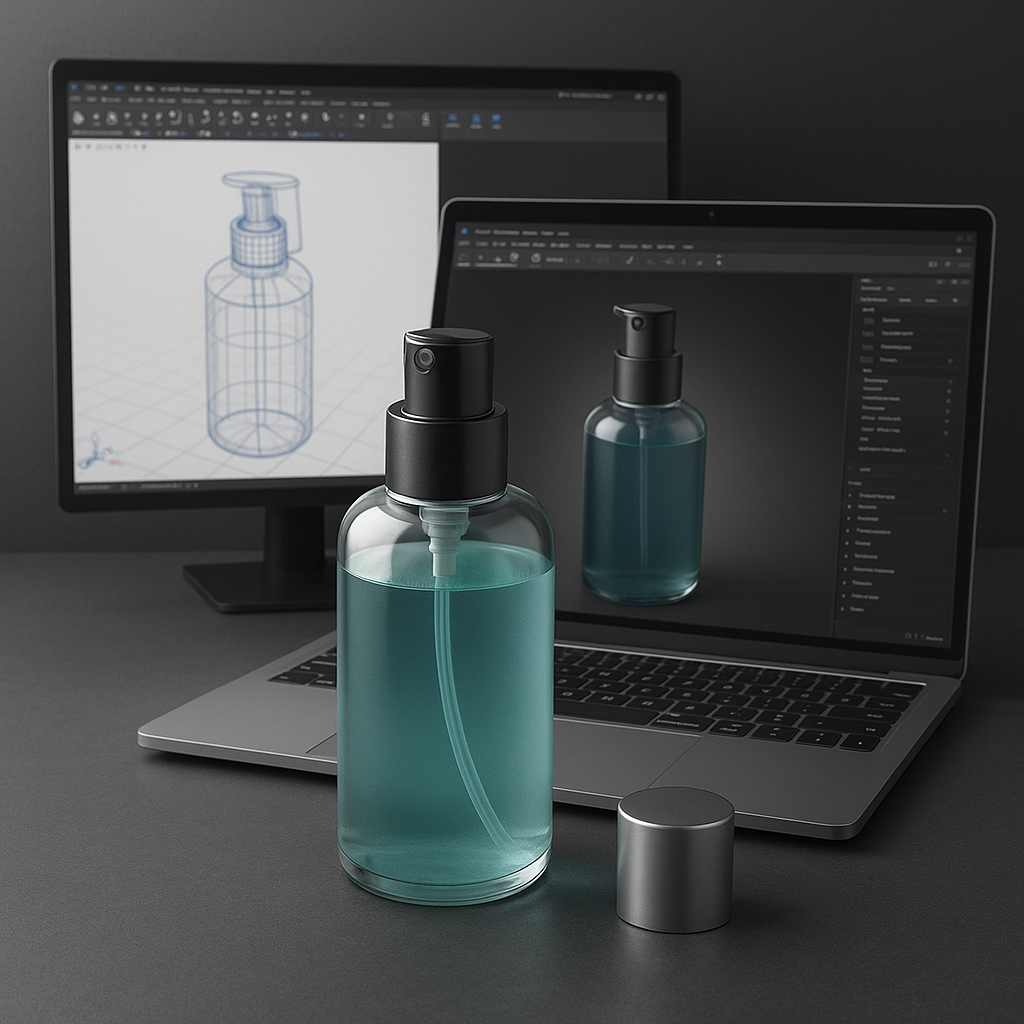آموزش طراحی «اتکلان» در CATIA و رندر استودیوییِ واقع‌گرایانه در KeyShot